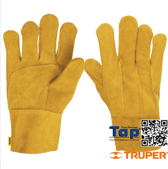 Imagen de GUANTES CARNAZA CORTOS PRETUL