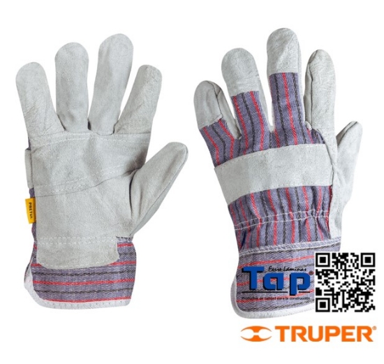 Imagen de GUANTES CARNAZA Y LONETA UNITALLA PRETUL