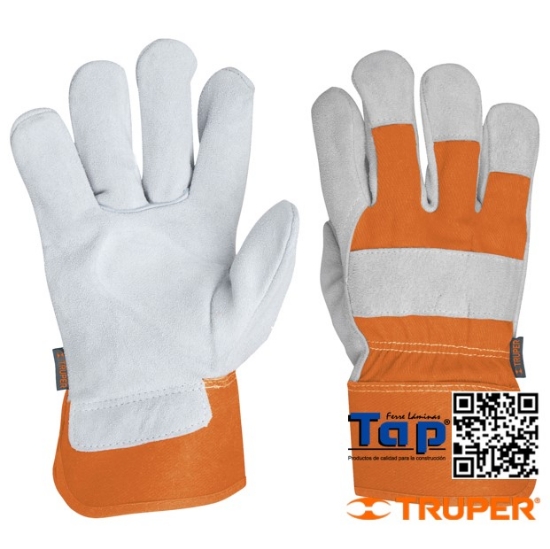 Imagen de GUANTES CARNAZA Y LONETA UNITALLA TRUPER