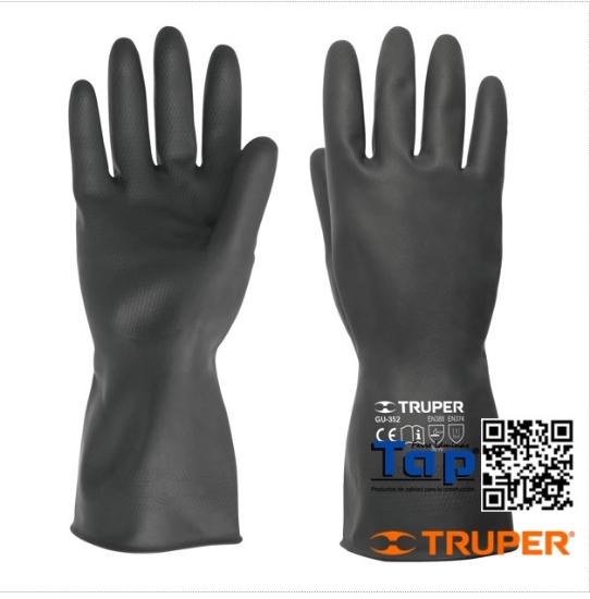 Imagen de GUANTES LATEX P PINTOR GDES TRUPER
