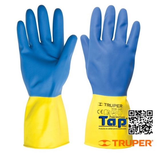 Imagen de GUANTES LATEX REFS P LIMPIEZA  CHS TRUPER