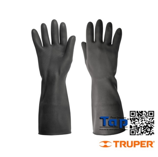 Imagen de GUANTES NEOPRENO P MANEJO QUIMICOS GDES TRUPER