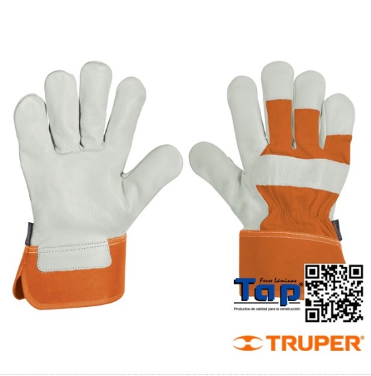 Imagen de GUANTES PIEL RES Y DORSO LONETA TRUPER