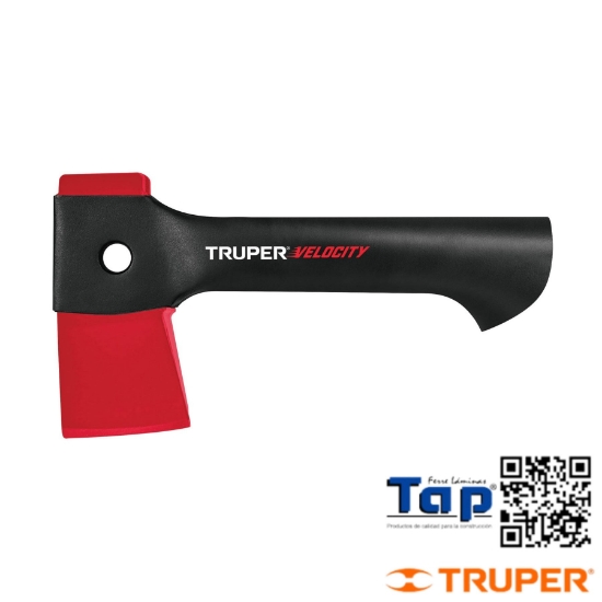 Imagen de HACHA CAZADORA 1 LB MANGO NYLON 225 9" TRUPER VELOCITY