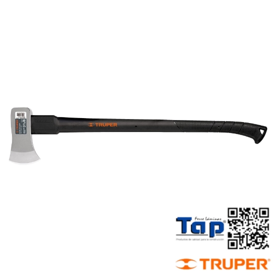 Imagen de HACHA MICHIGAN 3-1/2 LB MANGO FIBRA VIDRIO 34" TRUPER
