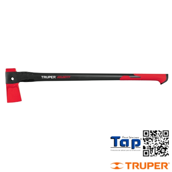 Imagen de HACHA P RAJAR MAD 4 LB MANGO NYLON 900 36" TRUPER