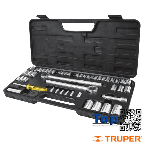 Imagen de HERRAMIENTAS 006 1/4" 009 3/8" Y 013 1/2"P MEC PRETUL JGO 51