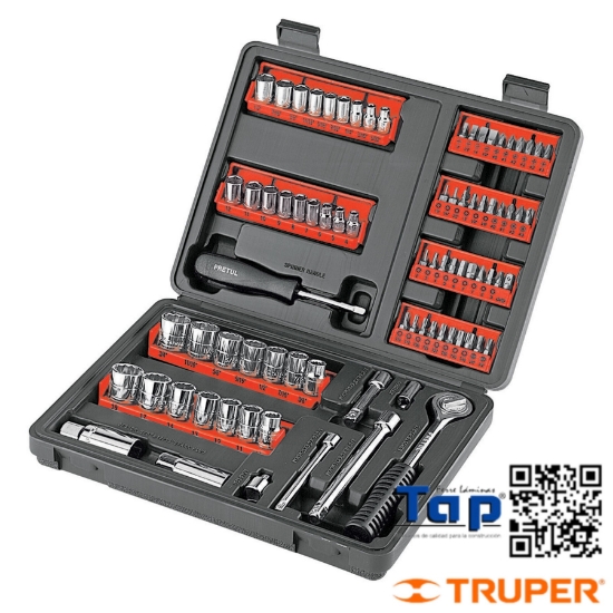 Imagen de HERRAMIENTAS 006 1/4" Y 009 3/8" P MEC PRETUL JGO 81