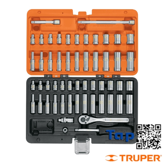 Imagen de HERRAMIENTAS CUA 006 1/4" STD Y MM P MEC JGO 54