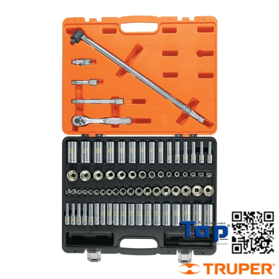 Imagen de HERRAMIENTAS CUA 009 3/8" STD Y MM P MEC JGO 73