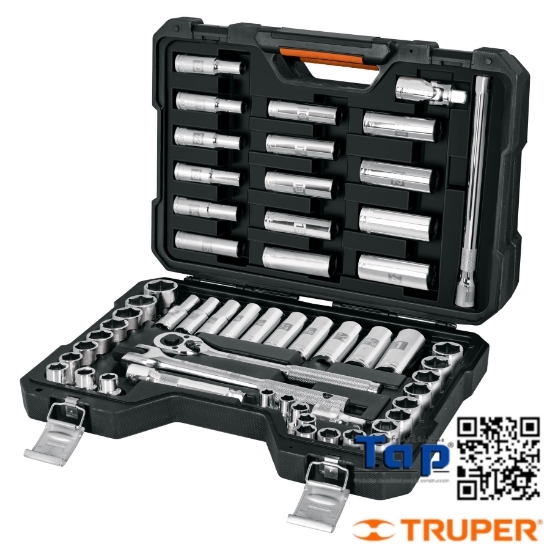 Imagen de HERRAMIENTAS CUA 013 1/2" STD Y MM P MEC JGO 56