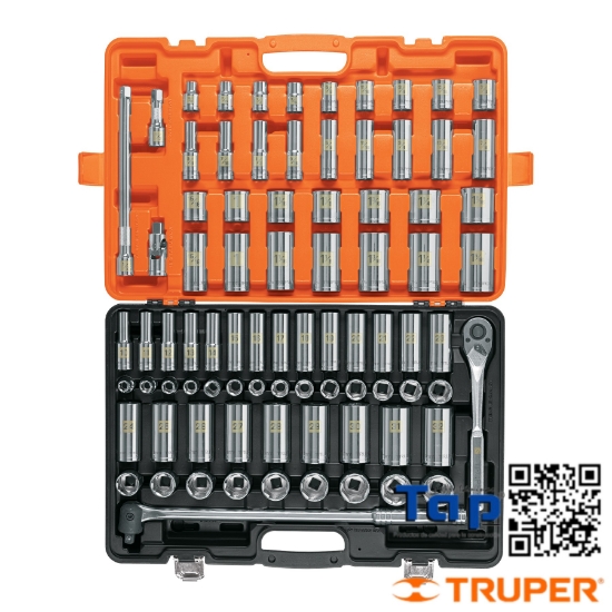 Imagen de HERRAMIENTAS CUA 013 1/2" STD Y MM P MEC JGO 83