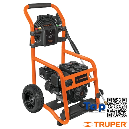 Imagen de HIDROLAVADORA C MOTOR A GASOLINA 3,300 PSI TRUPER