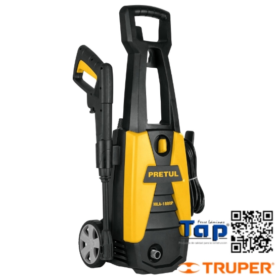 Imagen de HIDROLAVADORA ELECTRICA 1800 PSI PRETUL