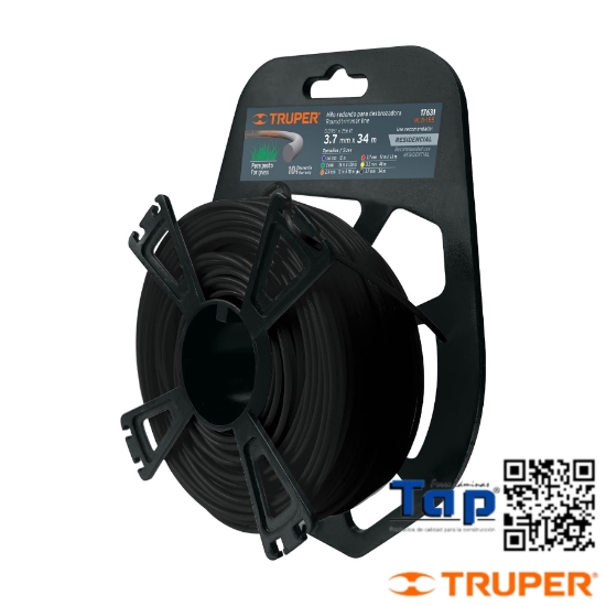 Imagen de DESBROZADORA HILO 3.7 MMX34 M TRUPER ROLLO