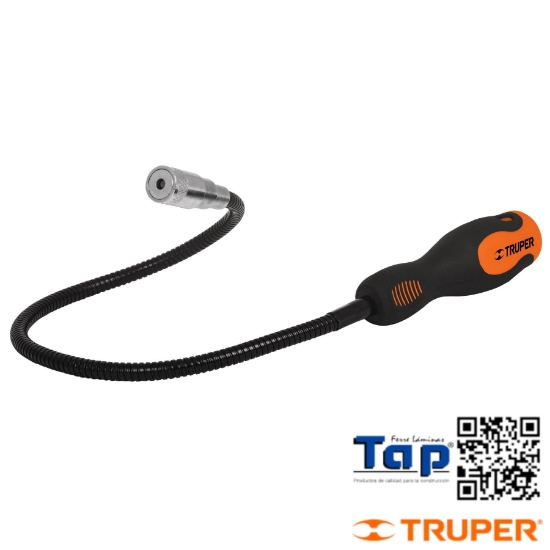 Imagen de IMAN EXTENSIBLE FLEX ACERO C LED 3 KG TRUPER