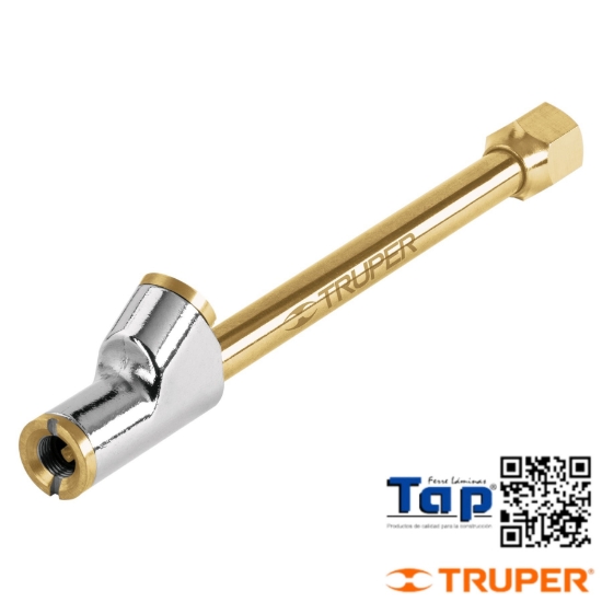 Imagen de INFLADOR CABEZA DOBLE CUERDA 006 1/4" NPT TRUPER
