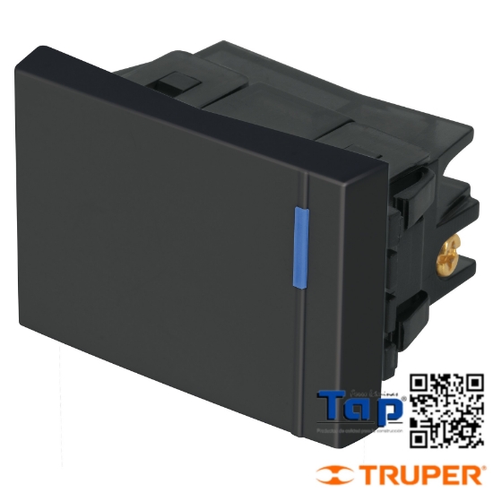 Imagen de INTERRUPTOR 3 VIAS 1.5 MOD LINEA ESPAÑOLA NEGRO