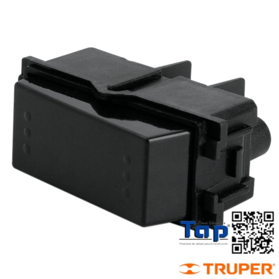Imagen de INTERRUPTOR 3 VIAS LINEA ITALIANA COLOR NEGRO VOLTECK