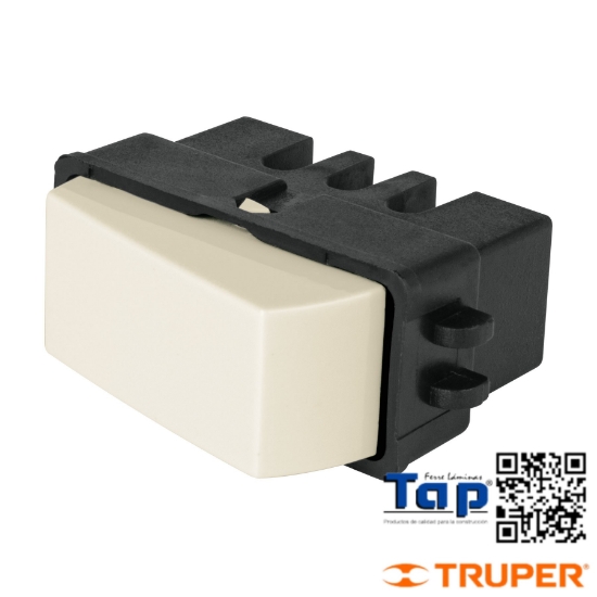 Imagen de INTERRUPTOR 3 VIAS MARFIL LINEA VOLTECK BASIC