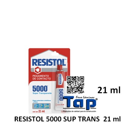 Imagen de RESISTOL 5000 SUP TRANS  21 ml