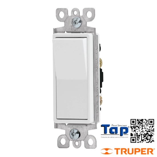 Imagen de INTERRUPTOR SENCILLO LINEA CLASSIC VOLTECK