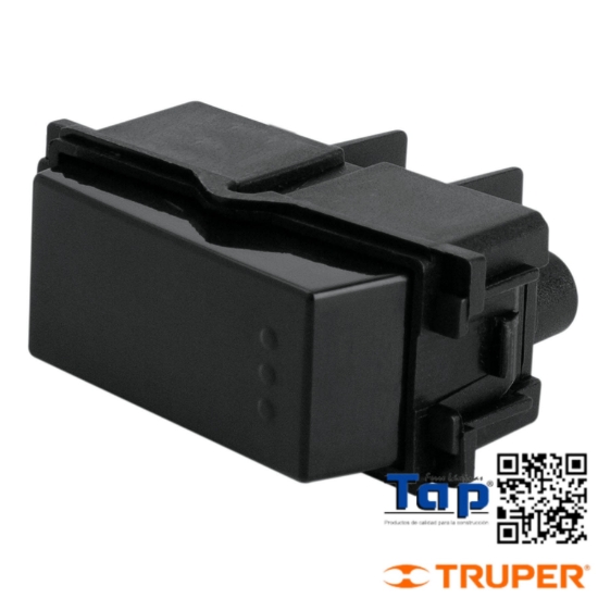 Imagen de INTERRUPTOR SENCILLO LINEA ITALIANA COLOR NEGRO VOLTECK