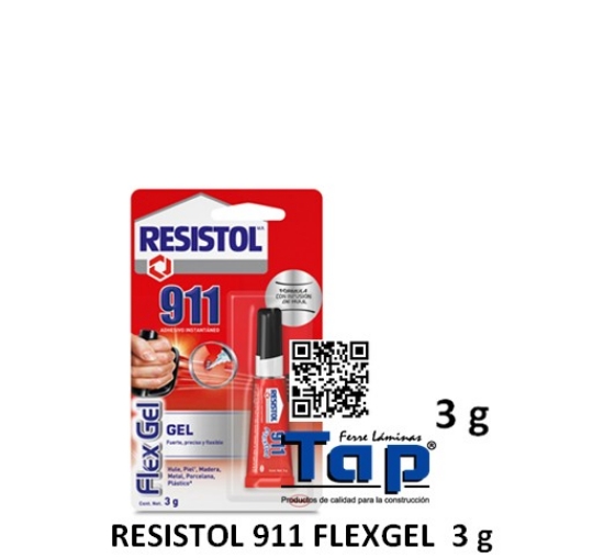Imagen de RESISTOL 911 FLEXGEL  3 g