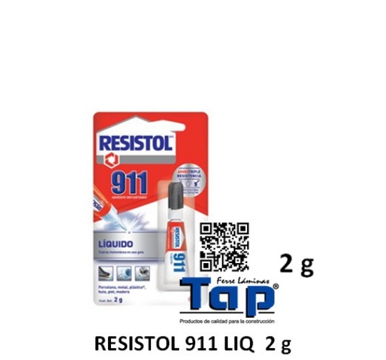 Imagen de RESISTOL 911 LIQ  2 g