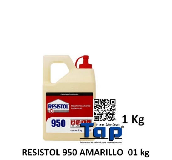 Imagen de RESISTOL 950 AMARILLO  01 kg
