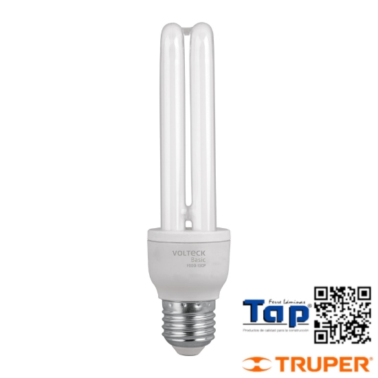 Imagen de LAMP DOBLE T4 13 W LUZ DIA EN CAJA VOLTECK