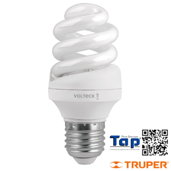Imagen de LAMP ESPIRAL T3 11 W LUZ DIA EN BLISTER VOLTECK