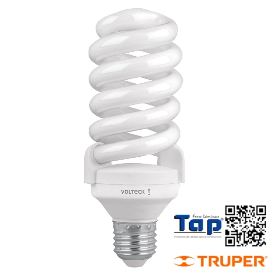 Imagen de LAMP ESPIRAL T4 28 W LUZ DIA EN BLISTER VOLTECK