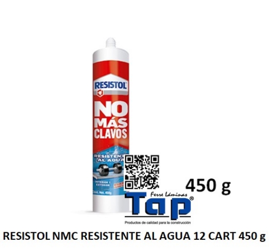 Imagen de RESISTOL NMC RESISTENTE AL AGUA  12 CART 0450 g