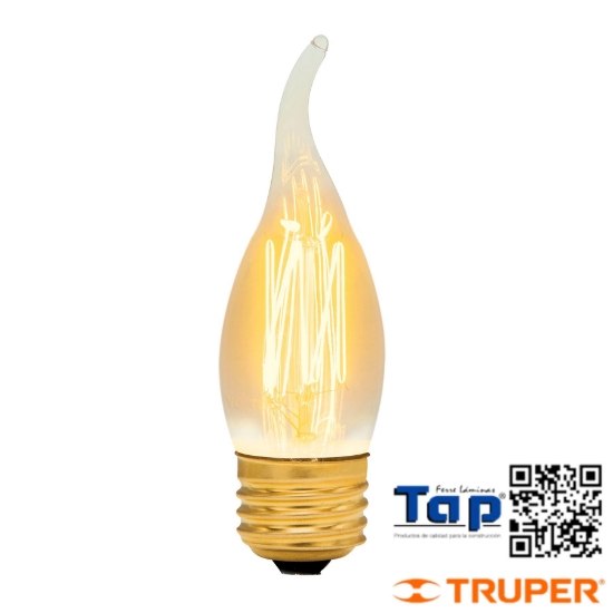 Imagen de LAMP INCANDESCENTE VINTAGE 40 W T FLAMA VOLTECK