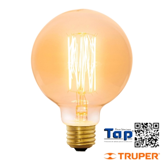 Imagen de LAMP INCANDESCENTE VINTAGE 40 W T GLOBO VOLTECK