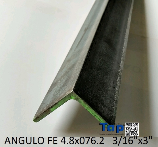 Imagen de ANGULO FE 4.8x076.2 3/16"x3"