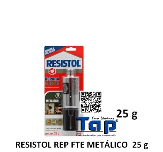 Imagen de RESISTOL REP FTE METÁLICO  25 g