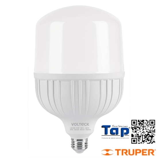 Imagen de LAMP LED ALTA POTENCIA 50 W LUZ DIA CAJA VOLTECK