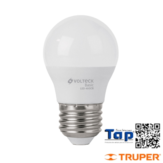 Imagen de LAMP LED G45 5 W LUZ CALIDA VOLTECK BASIC