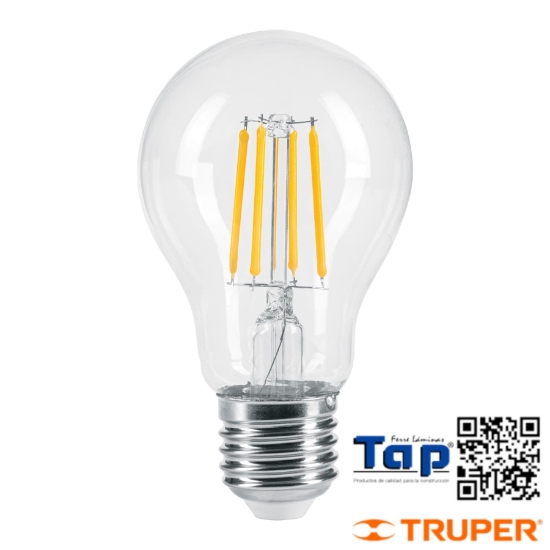 Imagen de LAMP LED T A19 6 W C FILAMENTO LUZ CALIDA BLISTER