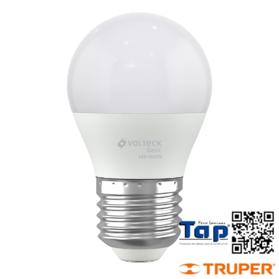 Imagen de LAMP LED T BULBO A19  3 W LUZ DIA CAJA VOLTECK