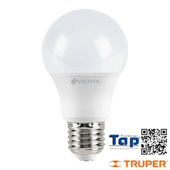 Imagen de LAMP LED T BULBO A19  6 W LUZ CALIDA BLISTER VOLTECK