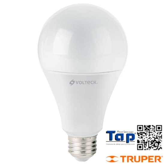 Imagen de LAMP LED T BULBO A19 18 W LUZ CALIDA CAJA VOLTECK
