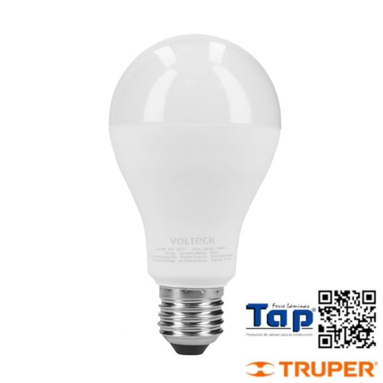Imagen de LAMP LED T BULBO A19 18 W LUZ DIA CAJA VOLTECK