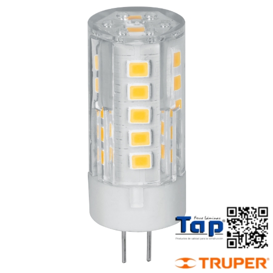 Imagen de LAMP LED T CAPSULA 3 W BASE G4 LUZ CALIDA BLISTER