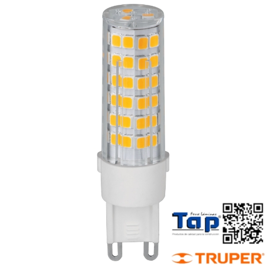 Imagen de LAMP LED T CAPSULA 4 W BASE G9 LUZ CALIDA BLISTER