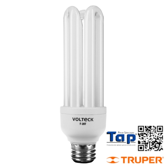 Imagen de LAMP TRIPLE T3  9 W LUZ DIA EN BLISTER VOLTECK