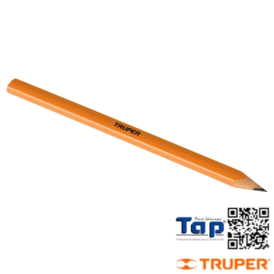 Imagen de LAPICES 18 CM P CARPINTERO TRUPER BLISTER C 2