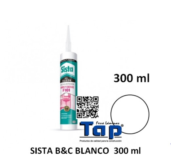 Imagen de SISTA B&C BLANCO  300 ml